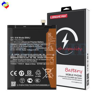 Stock A 4500mah 3.85V Lithium Polymer BM4J Célula para Xiaomi Redmi Note 8 Pro Substituível