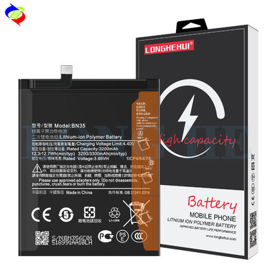 Bateria recarregável de 3300mAh BN35 para telemóvel para Xiaomi Redmi 5A