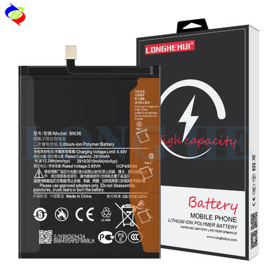 3010mAh Bateria original de telemóvel BN36 para Xiaomi Mi 6X Mi6X Bateria de lítio