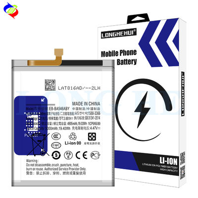 Bateria recarregável de 5000mAh EB-BA546ABY para Samsung A54 5G/ A34 5G Bateria de telefone original