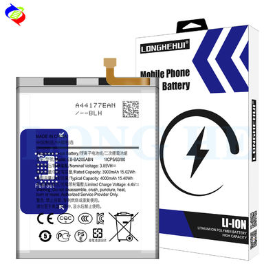Proteção de IC duplo 4000mAh EB-BA205ABN Bateria recarregável para Samsung EB-BA205AB