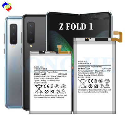 Bateria de longa duração de 2135mAh EB-BF900ABA EB-BF901ABA para Samsung Galaxy Fold SM-F900F