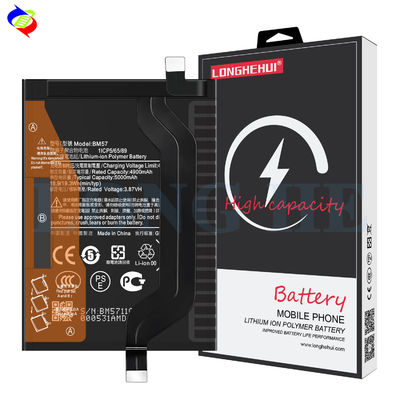 Baterias recarregáveis para Xiaomi BM57 Mobile Phone e Redmi Note10 Pro 5G