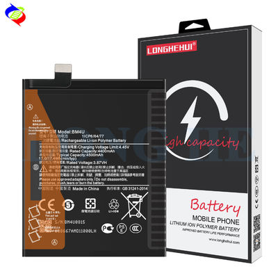 Redmi K30 Pro Liion Bateria BM4U 4.45V 4500mAh Recarregável com Proteção de IC Dupla