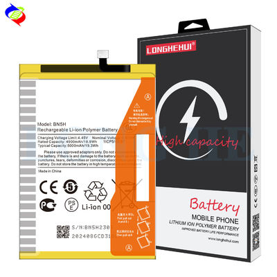 Bateria de capacidade original para MI POCO M4 5G BN5H 5000mAh 3.87V Proteção de IC duplo