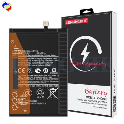 Capacidade original Bateria BN5G para MI Redmi 10C 5000mAh 3.87V Baterias recarregáveis