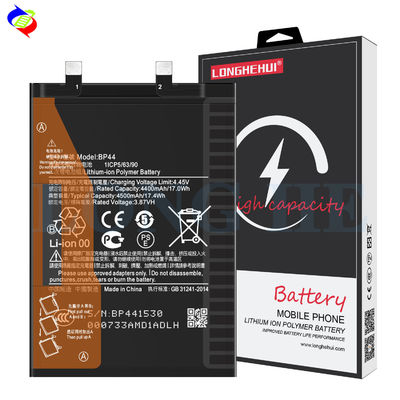 Bateria de substituição de longa duração BP44 4500mAh 3.87V para Xiaomi Civi Original de íon de lítio