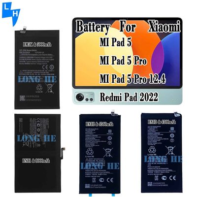 Xiaomi MI Pad 1 2 3 4 4plus 5 5pro 5pro 12.4 Redmi Pad 2022 Bateria AAA Lítio Polímero