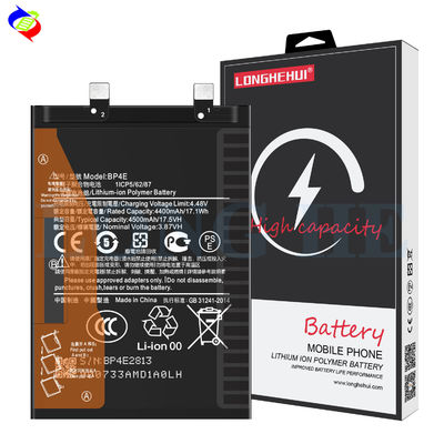 Bateria de substituição de 4500mAh Para Xiaomi Mi 13 Lite telefone BP4E Baterias recarregáveis