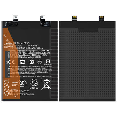 Recarregável BP4C 3.87V 4400mAh Bateria de Lítio Polímero Para Xiaomi Redmi Note 11T Pro Plus