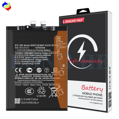 500 PCS Bateria BM5T para Xiaomi Mi 13T Poco X6 Pro Substituição 4.48V 5000mAh
