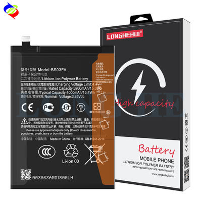 Bateria de substituição BS03FA 4000mAh Baterias recarregáveis para Xiaomi Black Shark 2 Por