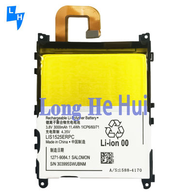 LIS1525ERPC Bateria de substituição para SONY Xperia Z1 L39h C6902 C6903 C6943 3000mAh 3.8V