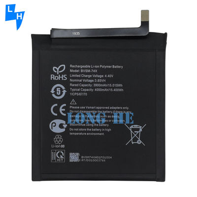 Baterias recarregáveis de Li-Polymer BVSM-74X para Vsmart Aris Pro Phone Capacidade 4000mAh