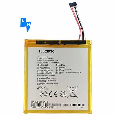 Bateria original de 1 1 2580mAh para Alcatel Pixi4-7 OT9003 9003X 8062 TLP025GC Bateria