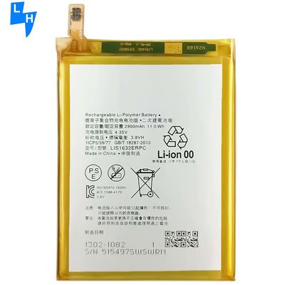 Baterias recarregáveis para Sony XZ XZS F8332 F8331 LIS1632ERPC Bateria de lítio de 2900 mAh
