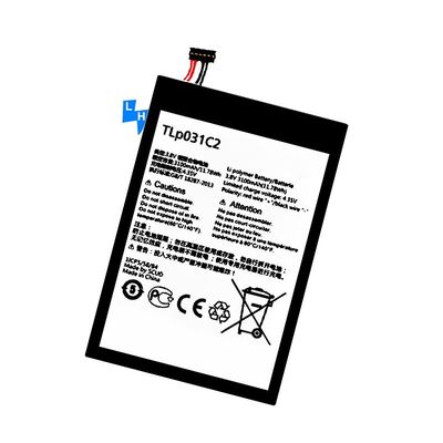 3100mAh 3.8V Bateria de iões de lítio polímero para Alcatel One Touch OT-8030/B Telefone Móvel