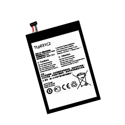 3100mAh TLp031C2 Para Alcatel Bateria de telemóvel de lítio OT-8030/B