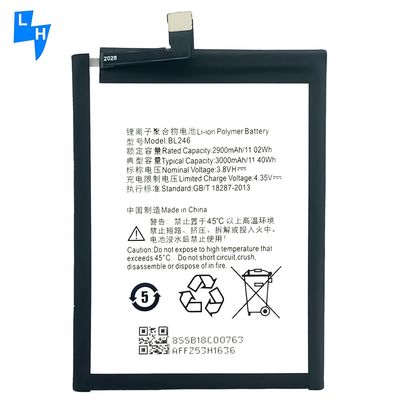 Lenovo Vibe Shot Z90 Bateria Z90A40 BL246 3000mAh Baterias recarregáveis de alta capacidade