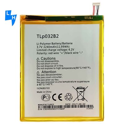 3240mAh TLP032B2 TLP032BD POP7S P310A OT9006W PIXI 8 bateria para alcatel OneTouch POP-7