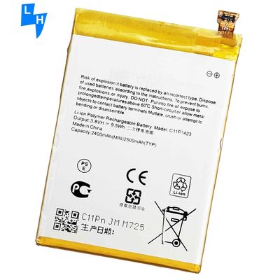 Proteção de IC duplo C11P1423 4.4V 2500mAh Bateria de telefone celular Para ASUS ZenFone 2 5.0