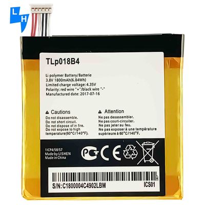 OT7025 OT6030 alcatel One Touch idol Bateria para telemóvel TLP018B4 3.8V 1500mAh