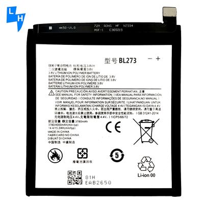 K8 PLUS 100% Bateria de lítio secundária original BL273 para Lenovo K6 Note 4000mAh 3.8V