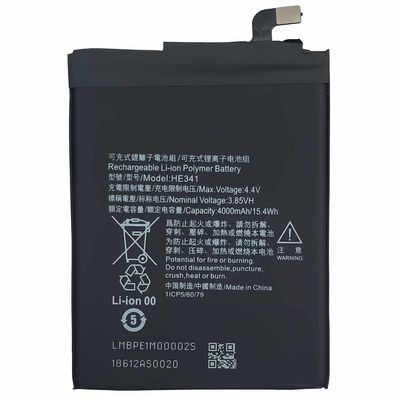 HE341 4000mAh 3.85V 341 Bateria recarregável de iões de lítio para Nokia 2.1 TA-1092 Código