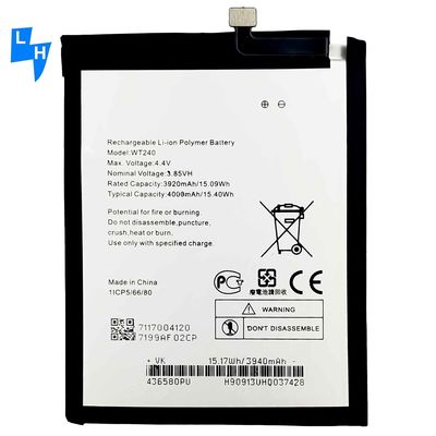 500PCS Bateria de iões de lítio de substituição original WT240 para Nokia 2.3 3.2 2.4 4000mAh 3.85V