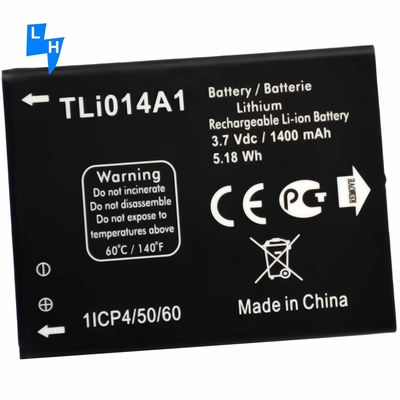 Alternativa recarregável para Alcatel PIXI3 4 Bateria de incêndio de telefone móvel One Touch