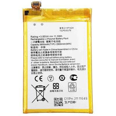 Telefone Móvel Bateria branca de 3000mah C11P1424 para ASUS ZenFone 2 ZE550ML ZE551ML Z008D
