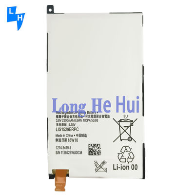 Bateria de alta capacidade de 3000mAh para telefone celular Sony Xperia Z1 Compact Z1c M51W/G312