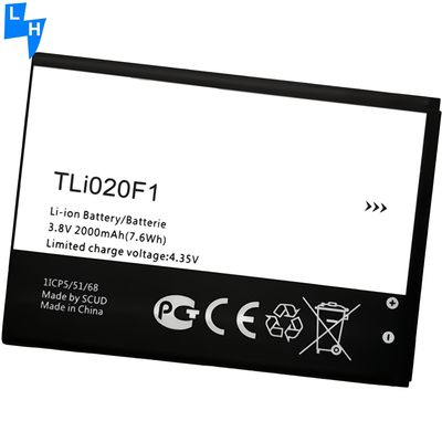 Alcatel One Touch Pop 2 5042D C7 U5 Bateria de substituição com capacidade original Branco