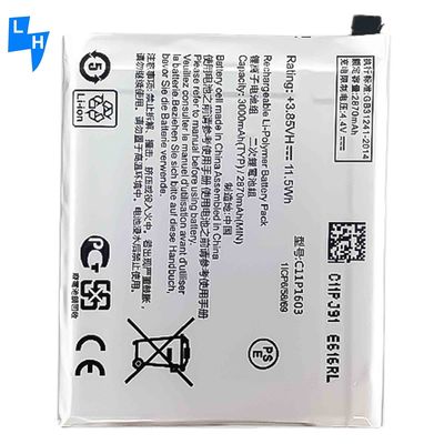 3000mAh C11P1603 Bateria de telefone móvel para ASUS ZenFone 3 Deluxe 5.5 Z016D M630 ZS550KL ZS570KL