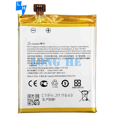 C11P1324 Zenfone 5 2014 A500KL A500G/A500CG/T00J/A500KL C11PGJQ M415 Bateria de telemóvel 2110mAh Capacidade