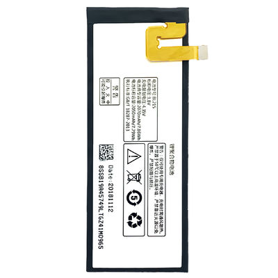 Proteção de IC duplo BL215 3.8V 2050mAh Bateria de polímero de lítio para carregamento substituível