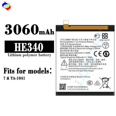 Bateria recarregável HE340 para TA-1041 Substituto para substituição de célula