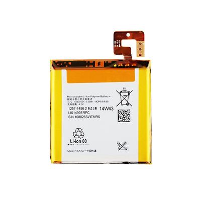 SONY LT30 Bateria de 1780mAh LIS1499ERPC Xperia T LT30I LT30H LT30P Bateria para telemóvel