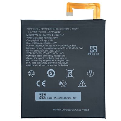 4290mAh L13D1P32 S8-50 A5500 Bateria Tab para-Lenovo TAB3 8 nattery Compatível para Lenovo