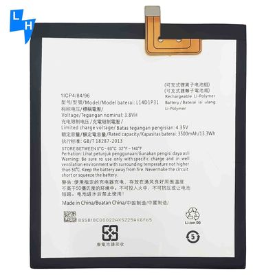 3500mAh L14D1P31 TB3 7 Plus/ Lenovo B1/OT7703X TAB Tab bateria para-Lenovo b1 nattery