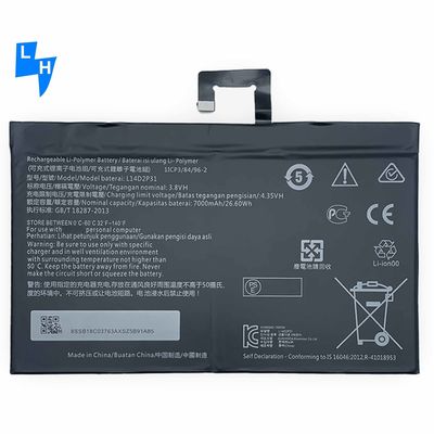 Código bateria recarregável 7000mAh L14D2P31 A7600-F Tab para Lenovo A10-30 nattery