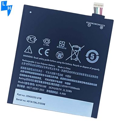 3000mAh B2PS5100 X9 ONE X9 Bateria para HTC Desire 10 Pro Perfeita escolha de substituição