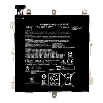 Ori 1 1 Bateria 4000mAh C11P1330 para ASUS MeMO Pad 8 ME581CL K01H K015 ME8150C