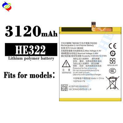 Substituição da Bateria do Telefone A 3.85V 3120mAh Baterias recarregáveis Para Nokia HE322