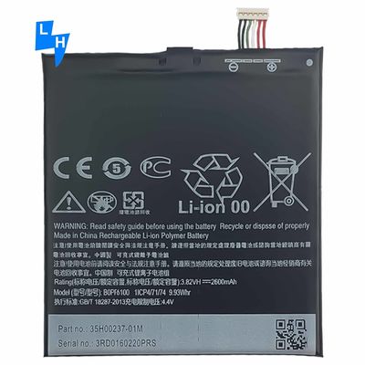 D826t/d/w 2400mAh Capacidade Bateria de telemóvel BOPF6100 para HTC Desire 820 Baterias recarregáveis