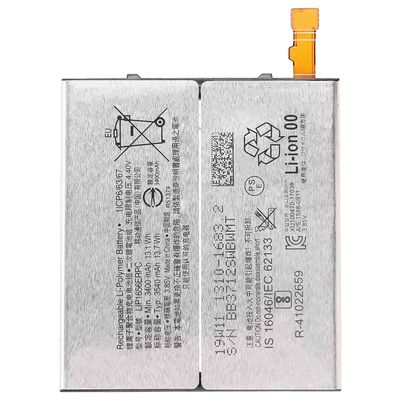 Bateria recarregável LIP1656ERPC de iões de lítio para Sony XZ2 Mobile 3540mAh 3.85V