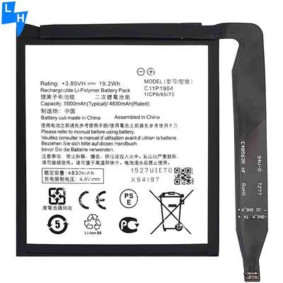Bateria original de polímero de íons de lítio C11P1904 para ASUS ZenFone 7 ZS670KS I002D 2820mAh 3.7V