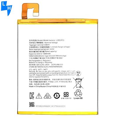 100% Bateria recarregável original para Lenovo Tab M8 HD TB-8505X 8505F 8505FS Original