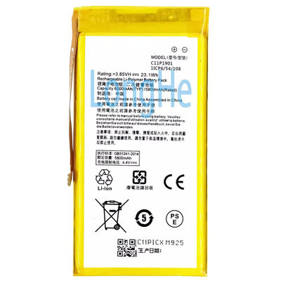 Bateria de 5000mAh para ASUS Rog 2 ZS660KL I001D I001DA I001DE I001DC I001DB I001D