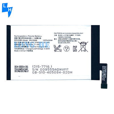 Bateria de substituição SNYSQ68 para Sony Xperia 10 3113 3123 4113 4193 Proteção de IC duplo